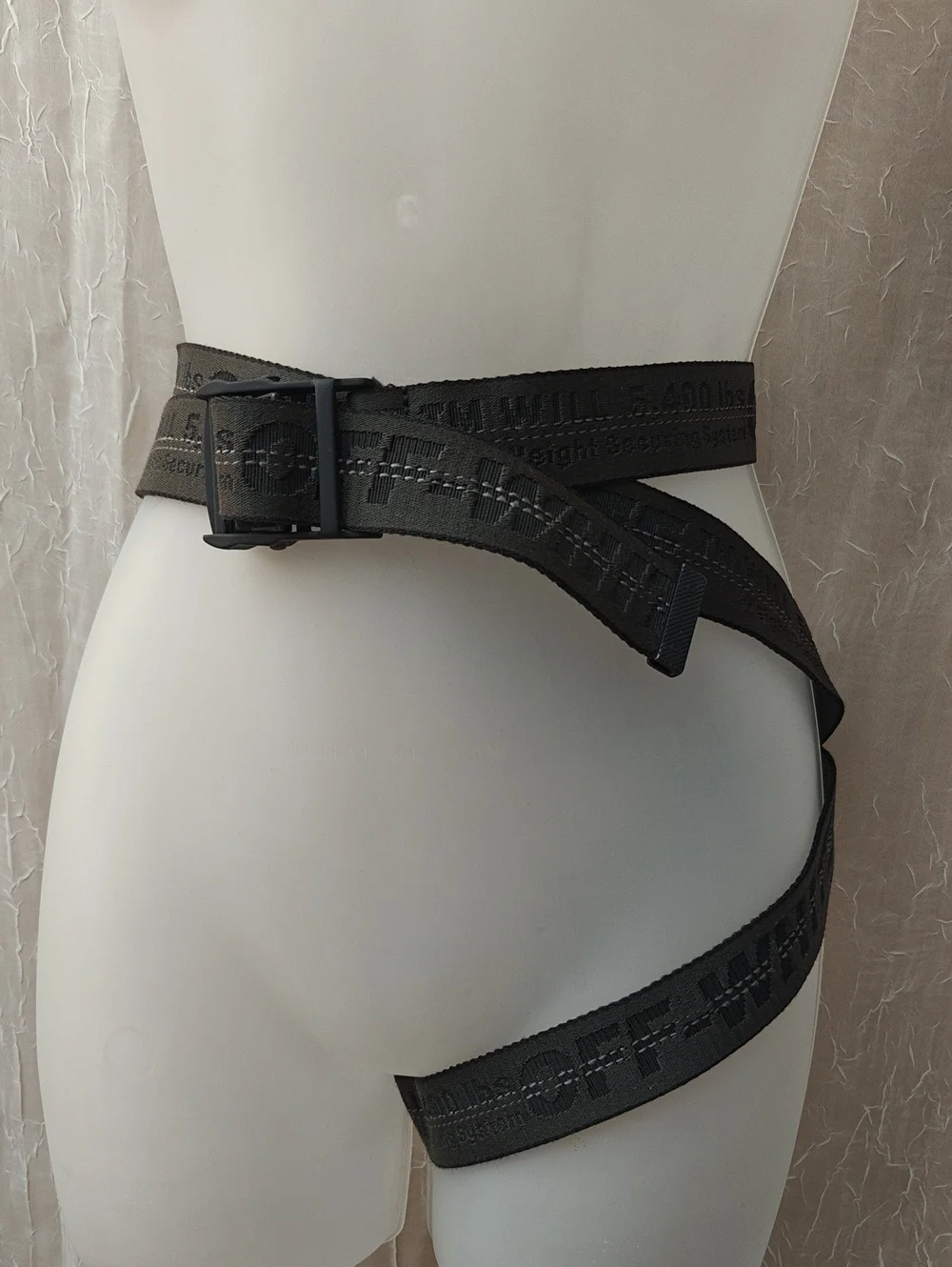 Off White Industrial Logo Belt